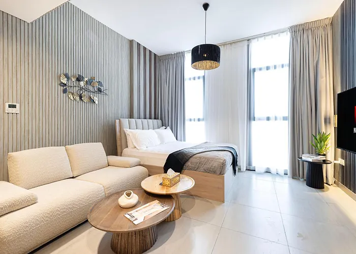 Luxury Studio Apartment In Al Mamsha - Pebble Studio